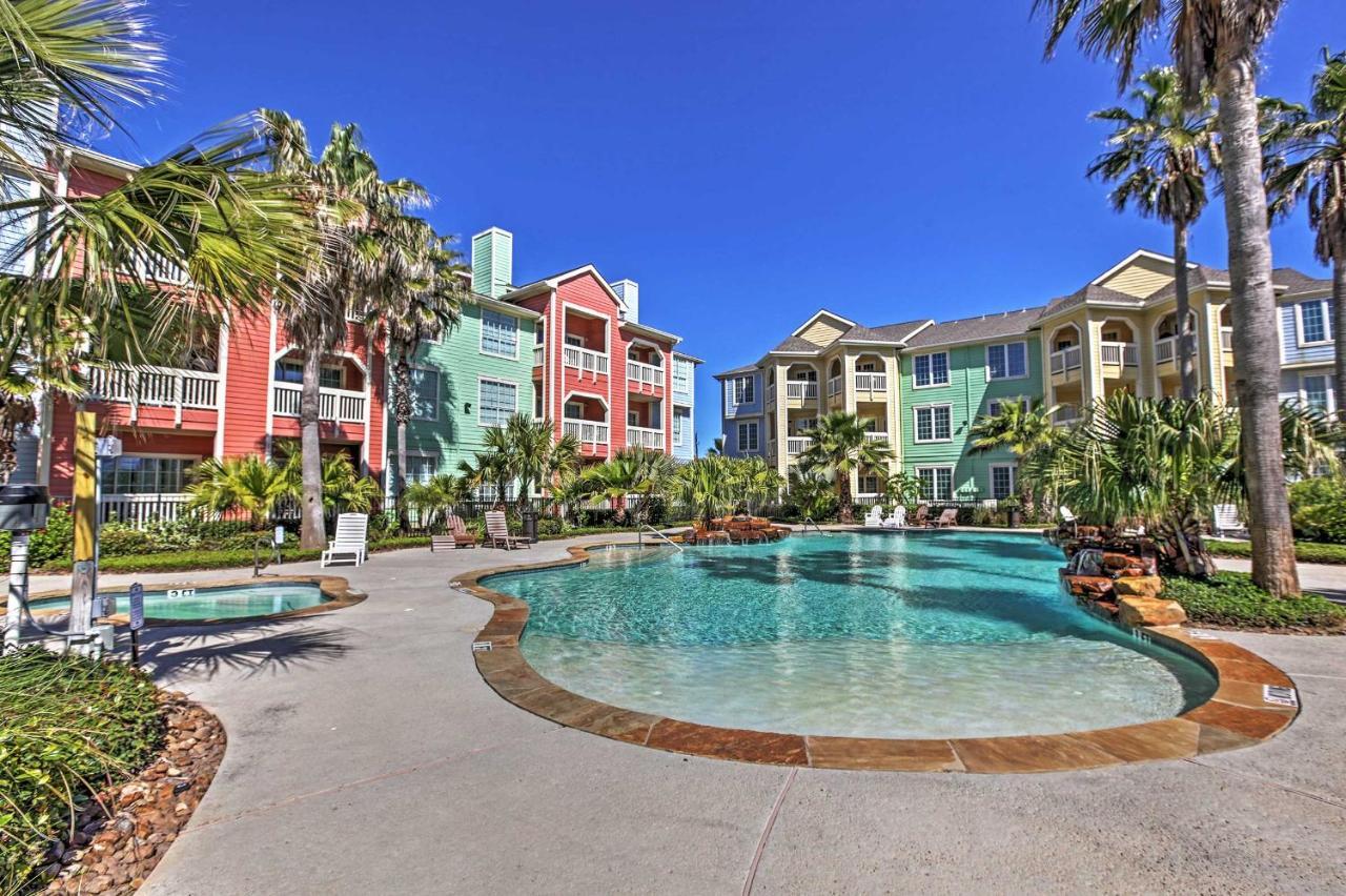 Colorful Galveston Retreat Steps From Beach And Pool Eksteriør bilde