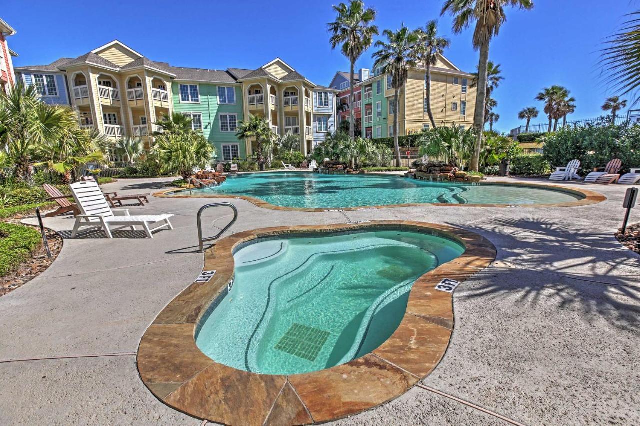 Colorful Galveston Retreat Steps From Beach And Pool Eksteriør bilde